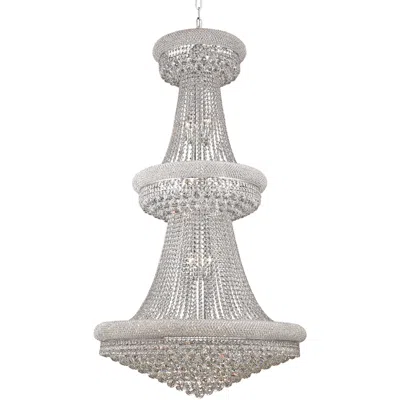 Elegant Lighting Primo 36" Royal Clear Crystal 32-light Chandelier