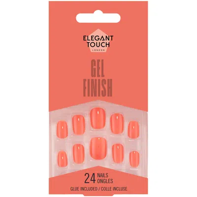 Elegant Touch False Nails Gel Finish - Grapefruit Slice
