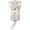 Elegant Baby Bath Wrap In Grey