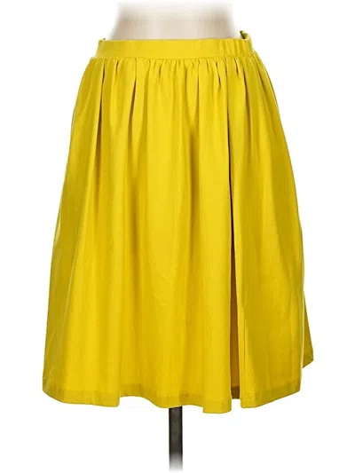 Pre-owned Elegantees Casual Skirt In Yellow