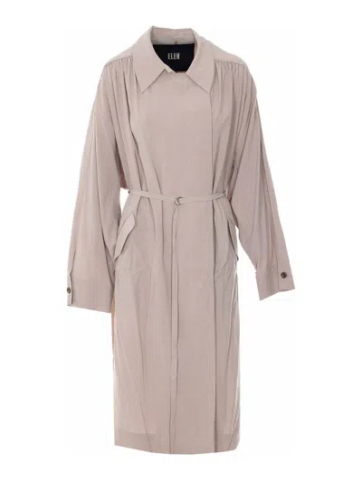 Eleh Beige Long Dress In Neutral