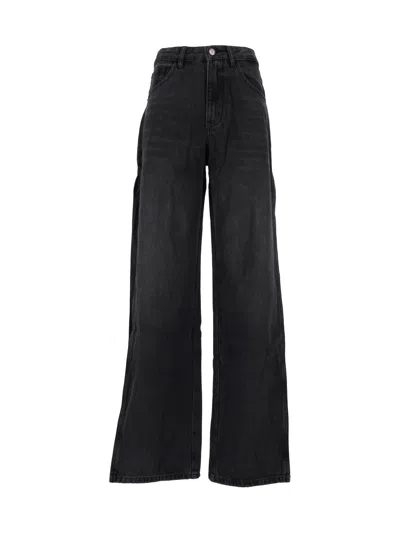 Eleh Black Trousers In Multi