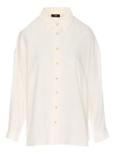 Eleh Button-down Shirt In White