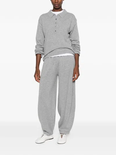 Eleh Button-down Sweater In Gray