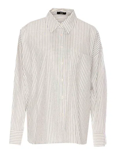 Eleh Striped Shirt In White