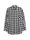 Eleh Check-pattern Button-down Shirt In Multi