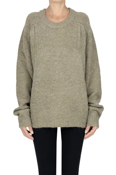 Eleh Chunky Knit Pullover In Gray