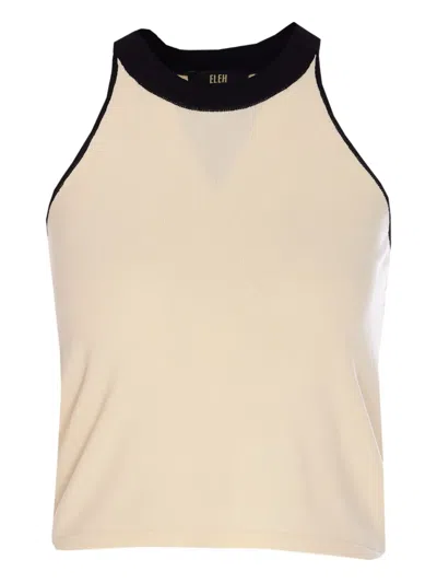 Eleh Contrast-trim Top