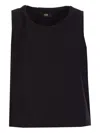 Eleh Contrasting-border Top