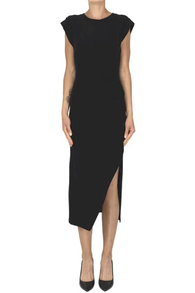Eleh Cotton Jersey Dress In Black