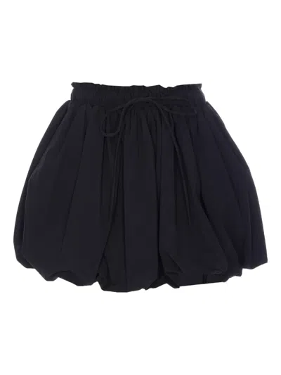 Eleh Drawstring Skirt In Black