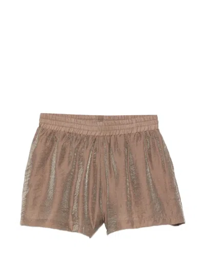 Eleh Elasticated Shorts In Green