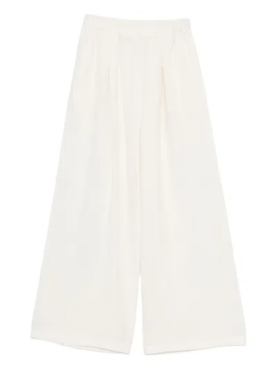 Eleh Hose Mit Elastischem Bund In White