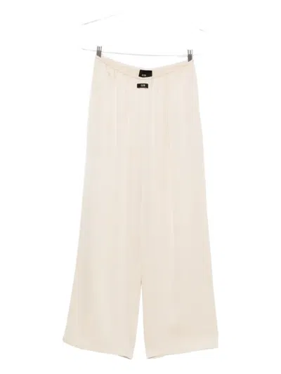 Eleh Elasticated-waist Trousers In Neutral