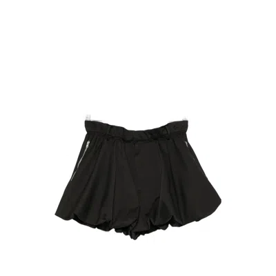 Eleh Elasticated-waist Balloon Shorts In Black