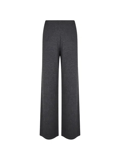 Eleh Fine-knit Trousers In Gray