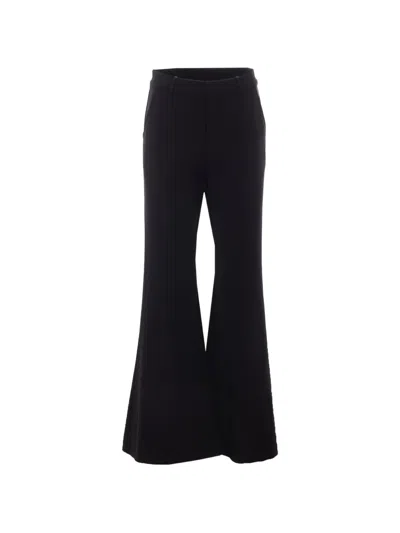 Eleh Flared Trousers In Black
