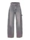 Eleh Grey Jeans In Black