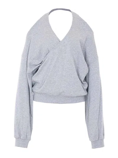 Eleh Grey Swetashirt In Gray