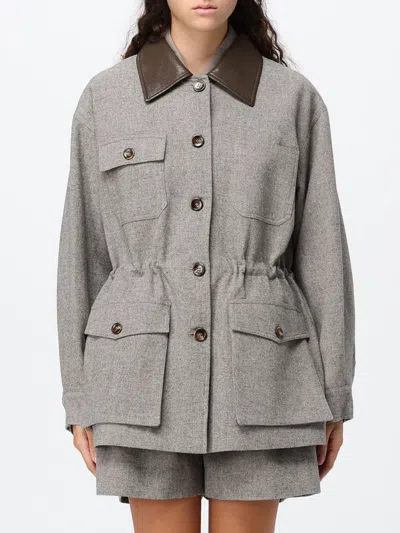 Eleh Jacket Woman In Gray