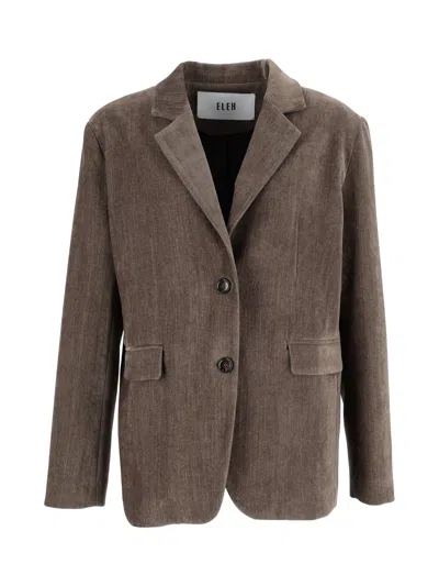 Eleh Mud-brown Blazer