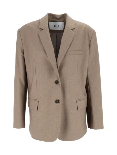 Eleh Mud-brown Blazer