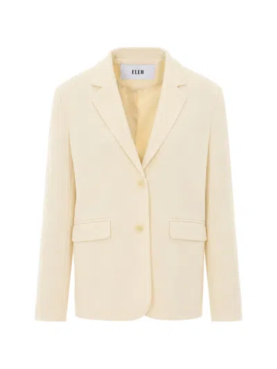 Eleh Notched-lapel Single-breasted Blazer In Multi