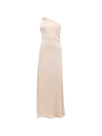 Eleh One-shoulder Dress In Neutral