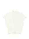 Eleh Open-back Draped Blouse In Neutral