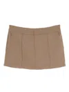 Eleh Panelled Skirt In Brown