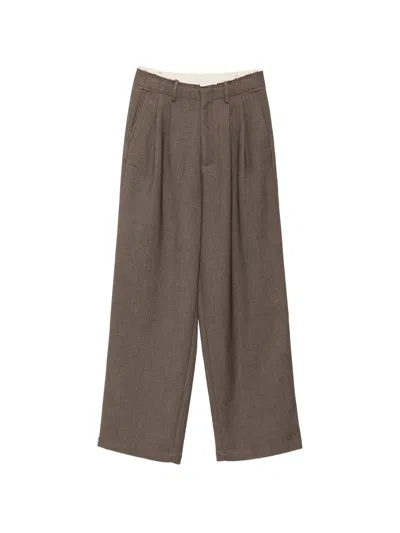 Eleh Pants Trousers In Marrone