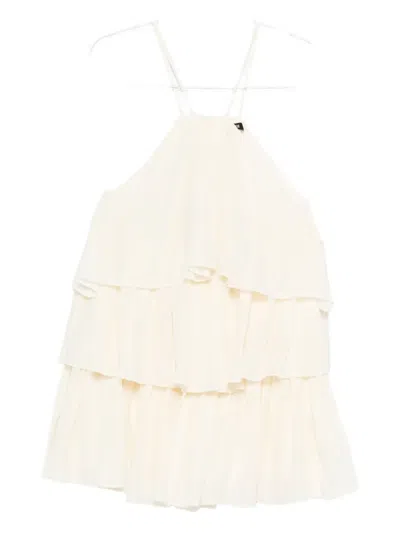 Eleh Pleated Ruffled Dress