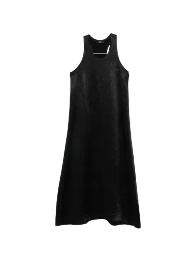 Eleh Racerback Dress In Black