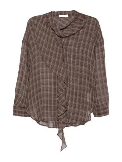 Eleh Shirts Woman In Brown