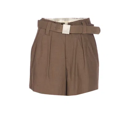 Eleh Shorts In Brown