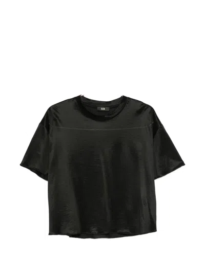 Eleh Short-sleeve Blouse In Black