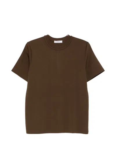 Eleh Short-sleeve T-shirt In Brown