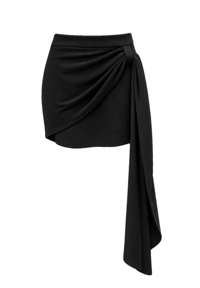 Eleh Skirt  Bow In Black