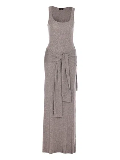 Eleh Sleeveless Dress In Grey