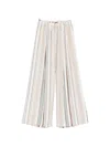 Eleh Striped-pattern Trousers In Gold