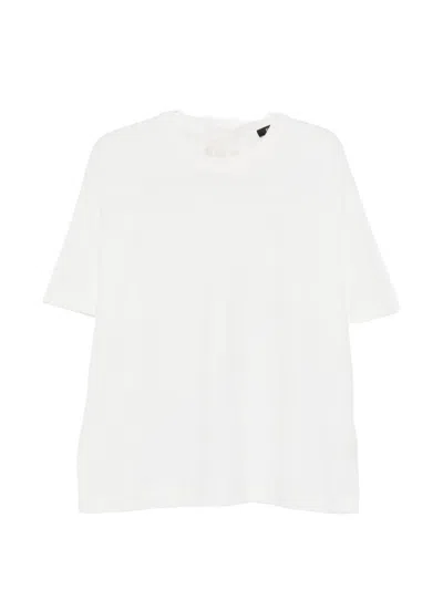 Eleh Tie-detail T-shirt In White