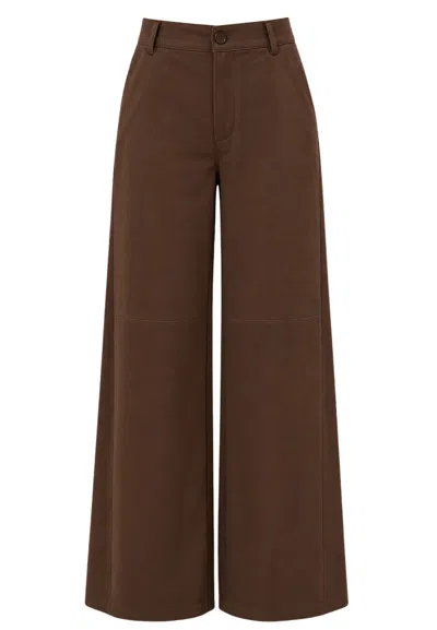 Eleh Trousers  Dairy In Brown