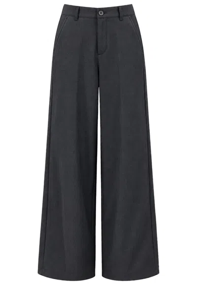 Eleh Trousers  Straight Leg In Gray