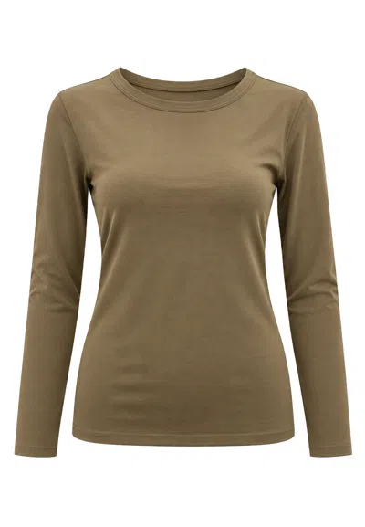 Eleh T-shirt  Long Sleeve In Green