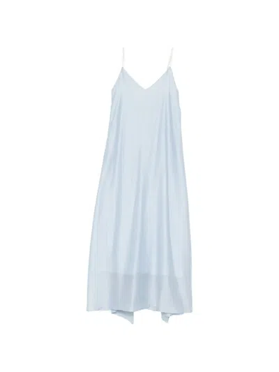 Eleh V-neck Maxi Dress In Blue