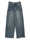 Eleh Wide-leg Jeans In Blue