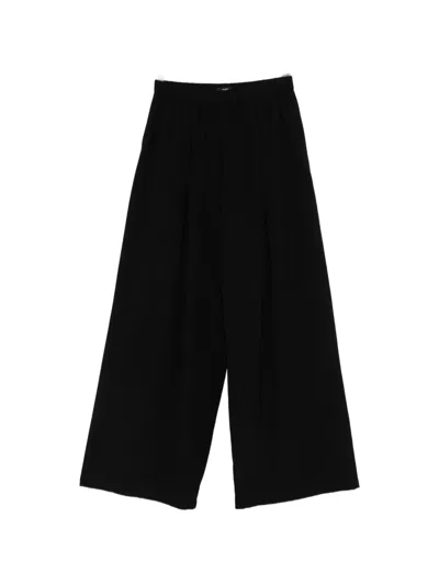 Eleh Wide-leg Trousers In Black