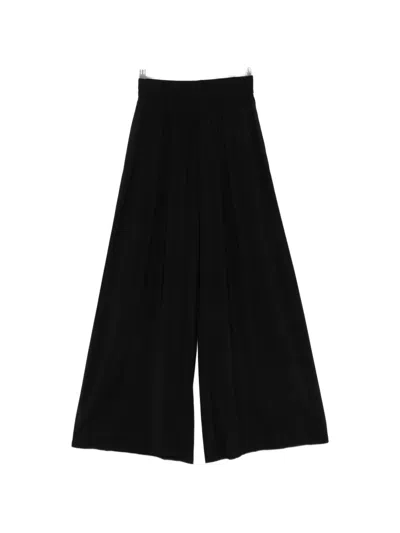 Eleh Wide-leg Palazzo Pants In Black