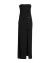 Eleh Woman Maxi Dress Black Size M Polyester, Elastane In Black