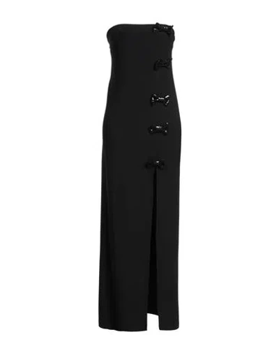 Eleh Woman Maxi Dress Black Size M Polyester, Elastane